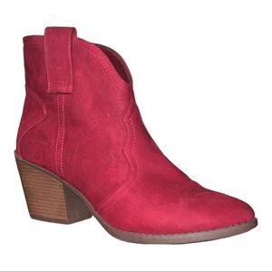 SUGAR TORCH Western Ankle Boots Booties 6 new S10